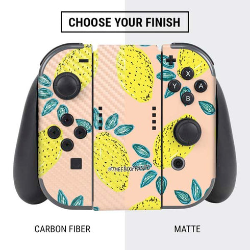 Bouffants and Broken Hearts Lemon Party Nintendo Switch Bundle Skin