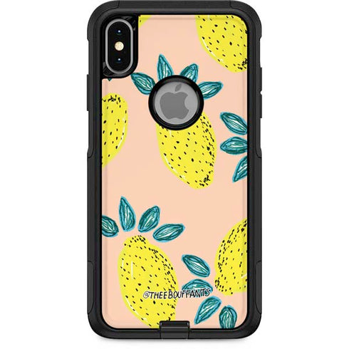 Bouffants and Broken Hearts Lemon Party Otterbox Commuter iPhone Skin