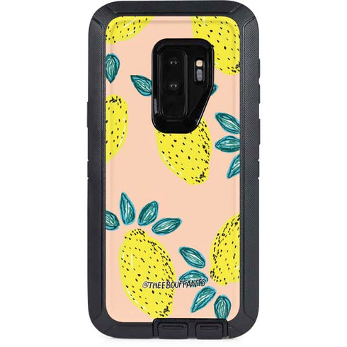 Bouffants and Broken Hearts Lemon Party Otterbox Defender Galaxy Skin