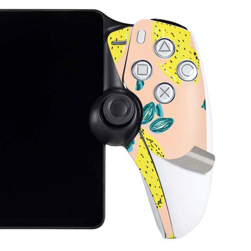Bouffants and Broken Hearts Lemon Party PlayStation Portal Remote Player Skin