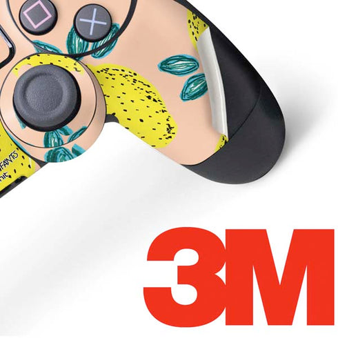 Bouffants and Broken Hearts Lemon Party PS4 Controller Skin