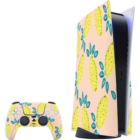 Bouffants and Broken Hearts Lemon Party PS5 Bundle Skin