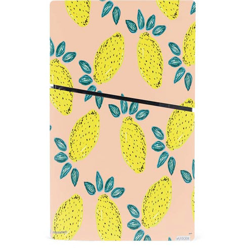 Bouffants and Broken Hearts Lemon Party PS5 Slim Digital Edition Bundle Skin