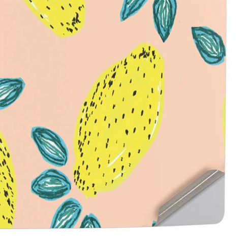 Bouffants and Broken Hearts Lemon Party PS5 Slim Digital Edition Console Skin