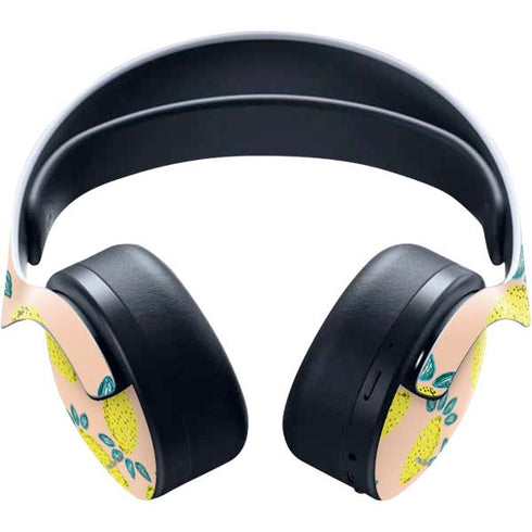 Bouffants and Broken Hearts Lemon Party PULSE 3D Wireless Headset for PS5 Skin