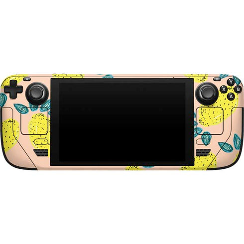 Bouffants and Broken Hearts Lemon Party Steam Deck Handheld Gaming Computer Skin