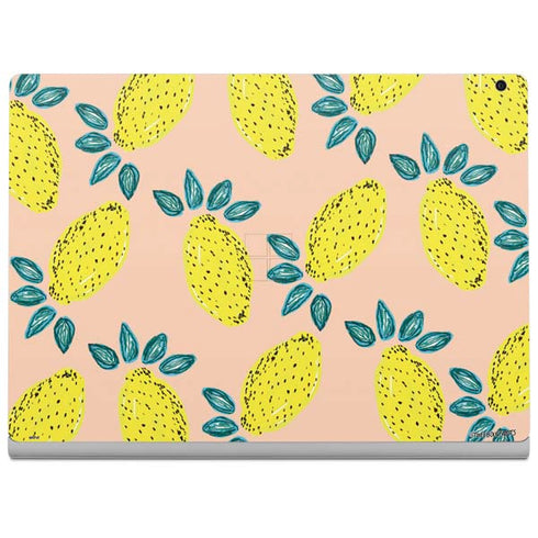 Bouffants and Broken Hearts Lemon Party Surface Book 2 13.5in Skin