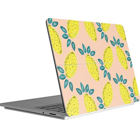 Bouffants and Broken Hearts Lemon Party Surface Laptop Studio Skin