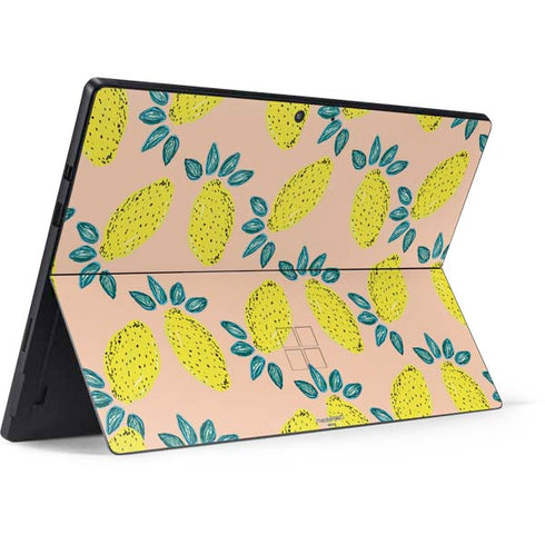 Bouffants and Broken Hearts Lemon Party Surface Pro 7 Skin
