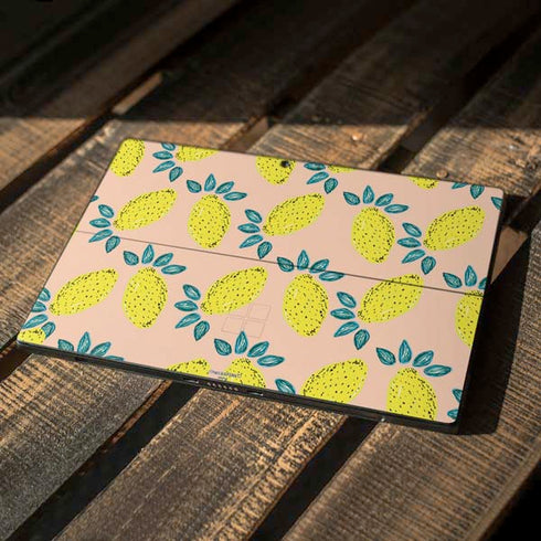 Bouffants and Broken Hearts Lemon Party Surface Pro 7 Skin