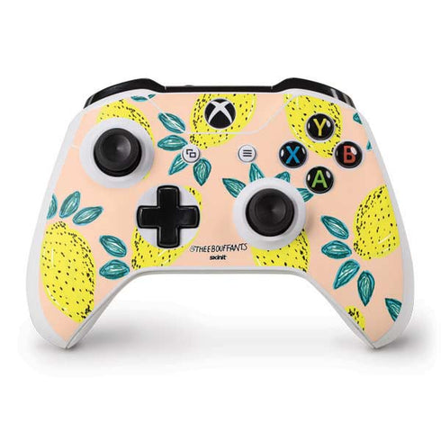 Bouffants and Broken Hearts Lemon Party Xbox One S Controller Skin