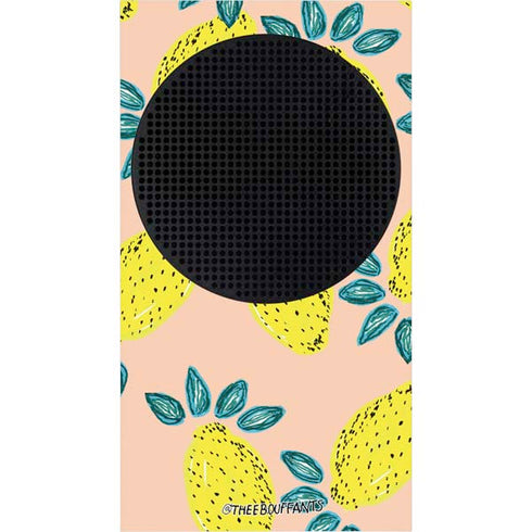 Bouffants and Broken Hearts Lemon Party Xbox Series S Console Skin
