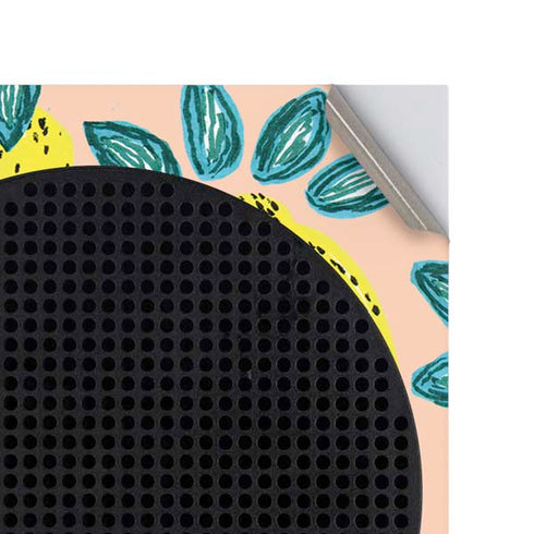 Bouffants and Broken Hearts Lemon Party Xbox Series S Console Skin