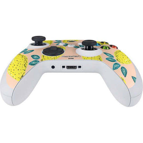 Bouffants and Broken Hearts Lemon Party Xbox Series S Controller Skin