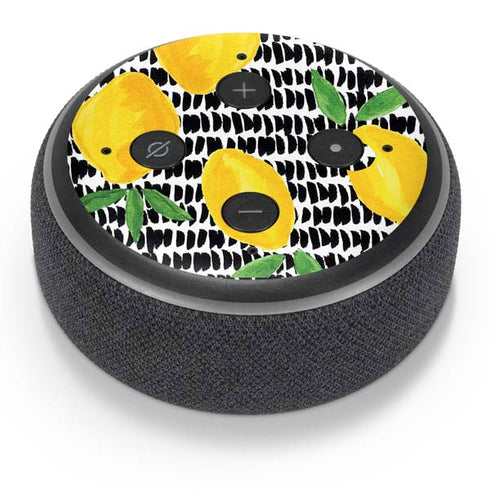 Bouffants and Broken Hearts Lemons 2 Amazon Echo Dot Skin