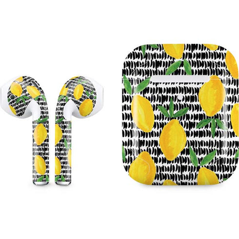 Bouffants and Broken Hearts Lemons 2 Apple AirPods 2 Skin