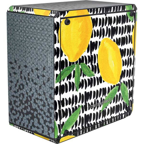 Bouffants and Broken Hearts Lemons 2 Cooler Master MasterBox Q300L Mini Tower Skin