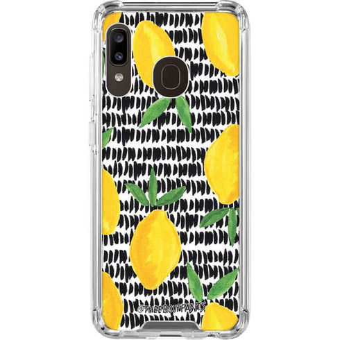 Bouffants and Broken Hearts Lemons 2 Galaxy A30 Clear Case