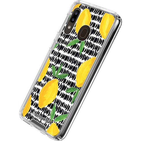 Bouffants and Broken Hearts Lemons 2 Galaxy A30 Clear Case
