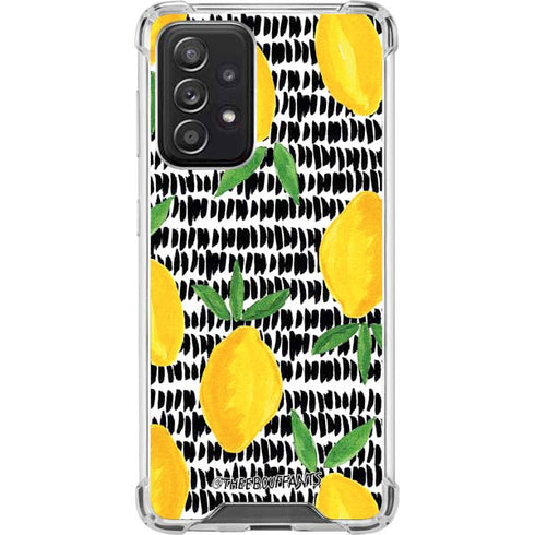 Bouffants and Broken Hearts Lemons 2 Galaxy A52 5G Clear Case