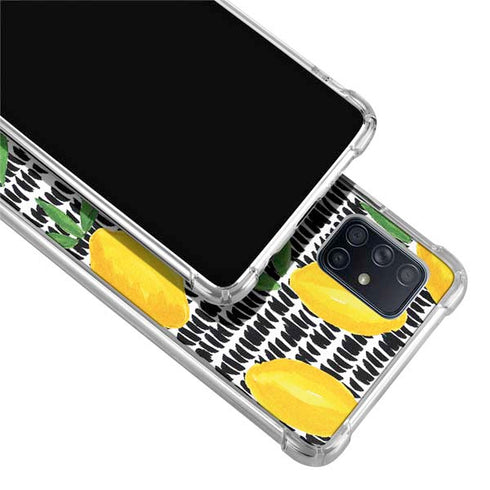Bouffants and Broken Hearts Lemons 2 Galaxy A71 5G Clear Case