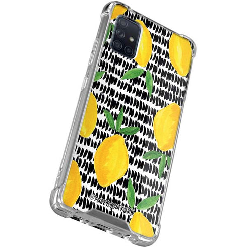Bouffants and Broken Hearts Lemons 2 Galaxy A71 5G Clear Case