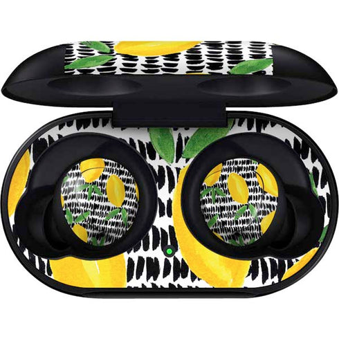 Bouffants and Broken Hearts Lemons 2 Galaxy Buds Skin