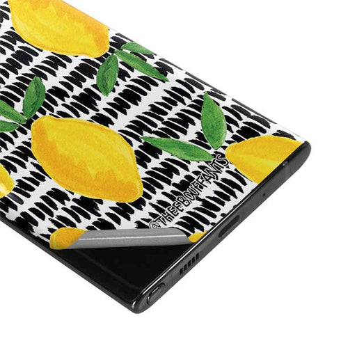 Bouffants and Broken Hearts Lemons 2 Galaxy Note 10 Plus Skin