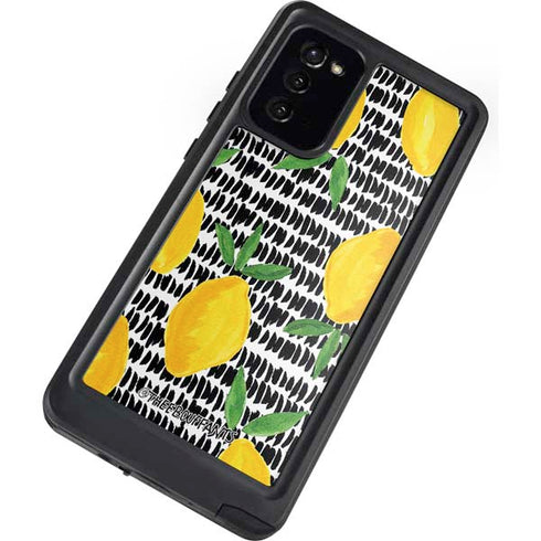 Bouffants and Broken Hearts Lemons 2 Galaxy Note20 5G Waterproof Case