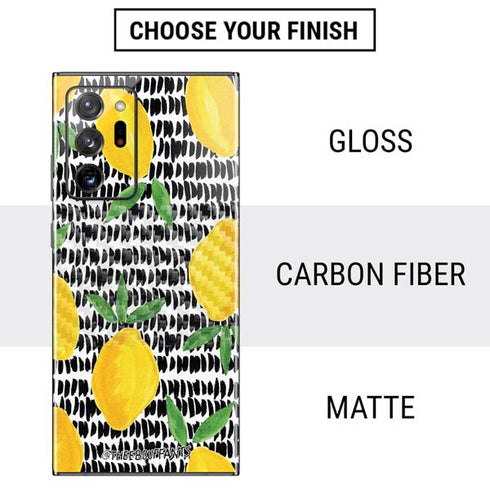 Bouffants and Broken Hearts Lemons 2 Galaxy Note20 Ultra 5G Skin