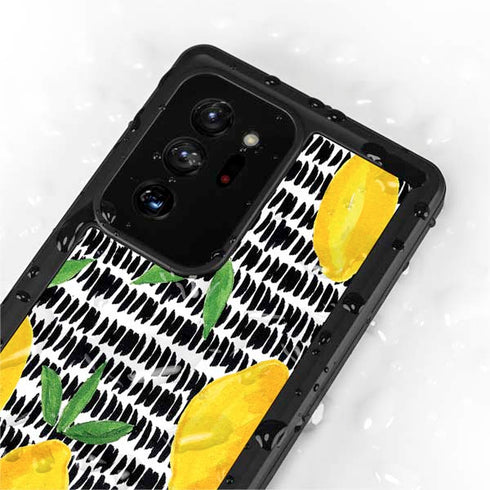 Bouffants and Broken Hearts Lemons 2 Galaxy Note20 Ultra 5G Waterproof Case