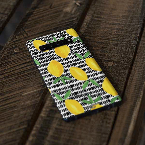 Bouffants and Broken Hearts Lemons 2 Galaxy S10 Plus Skin