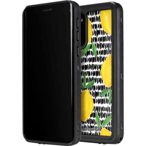 Bouffants and Broken Hearts Lemons 2 Galaxy S20 Plus Waterproof Case
