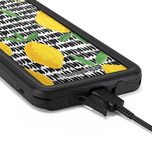 Bouffants and Broken Hearts Lemons 2 Galaxy S20 Plus Waterproof Case