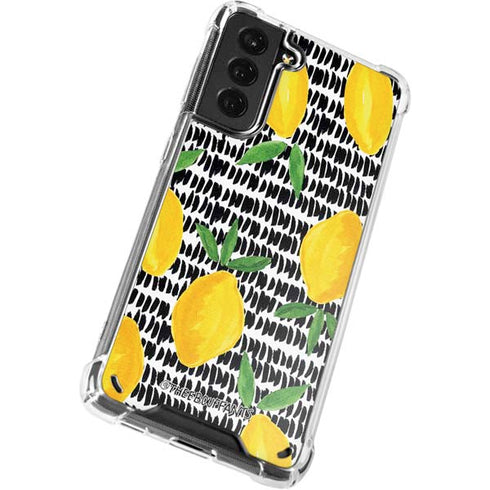 Bouffants and Broken Hearts Lemons 2 Galaxy S21 5G Clear Case