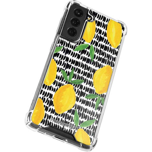 Bouffants and Broken Hearts Lemons 2 Galaxy S21 FE Clear Case