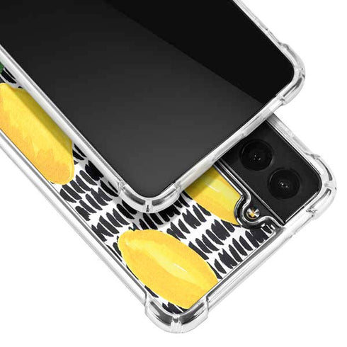 Bouffants and Broken Hearts Lemons 2 Galaxy S21 Plus 5G Clear Case