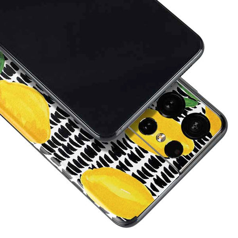 Bouffants and Broken Hearts Lemons 2 Galaxy S21 Ultra 5G Skin