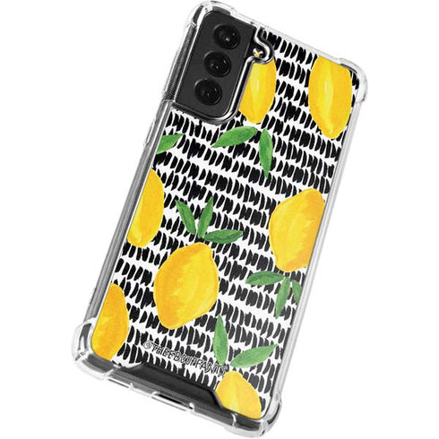 Bouffants and Broken Hearts Lemons 2 Galaxy S22 Clear Case