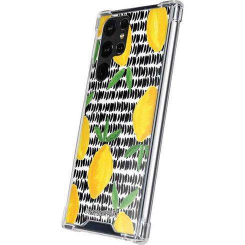 Bouffants and Broken Hearts Lemons 2 Galaxy S22 Ultra Clear Case