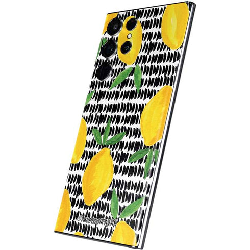 Bouffants and Broken Hearts Lemons 2 Galaxy S22 Ultra Skin