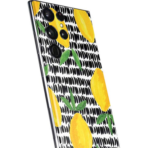 Bouffants and Broken Hearts Lemons 2 Galaxy S22 Ultra Skin