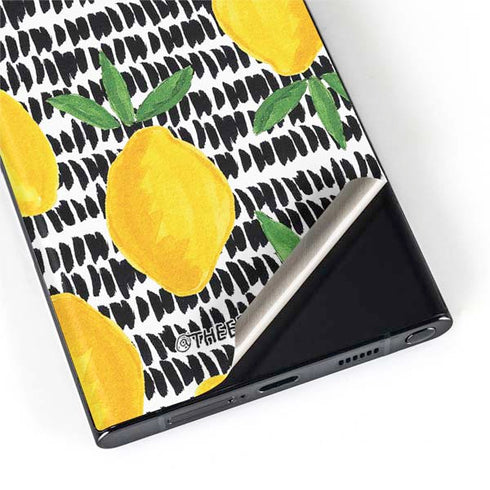 Bouffants and Broken Hearts Lemons 2 Galaxy S22 Ultra Skin