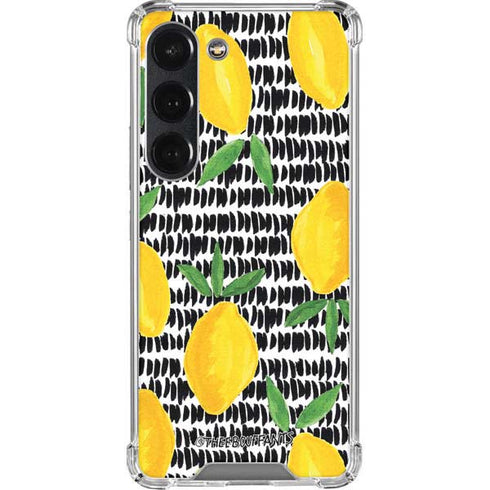 Bouffants and Broken Hearts Lemons 2 Galaxy S23 Clear Case