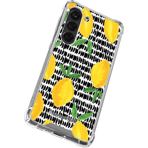 Bouffants and Broken Hearts Lemons 2 Galaxy S23 Clear Case