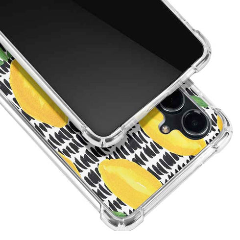 Bouffants and Broken Hearts Lemons 2 Galaxy S23 FE Clear Case