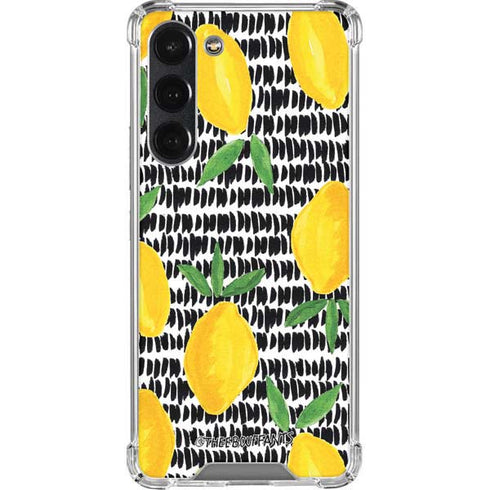Bouffants and Broken Hearts Lemons 2 Galaxy S23 Plus Clear Case