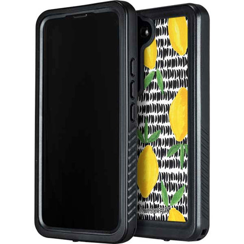 Bouffants and Broken Hearts Lemons 2 Galaxy S23 Plus Waterproof Case