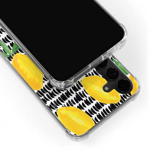 Bouffants and Broken Hearts Lemons 2 Galaxy S24 Plus Clear Case