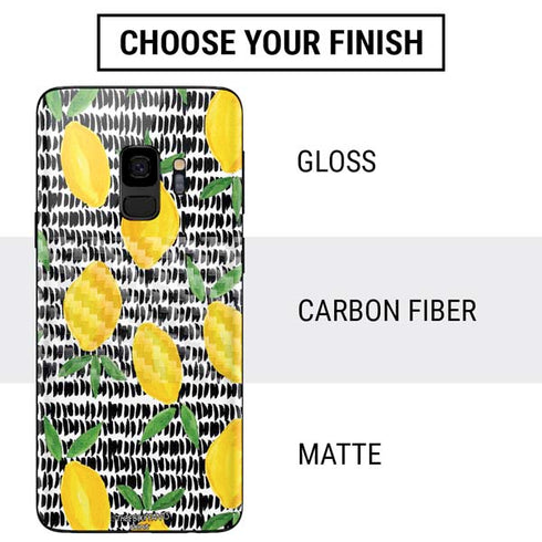 Bouffants and Broken Hearts Lemons 2 Galaxy S9 Skin